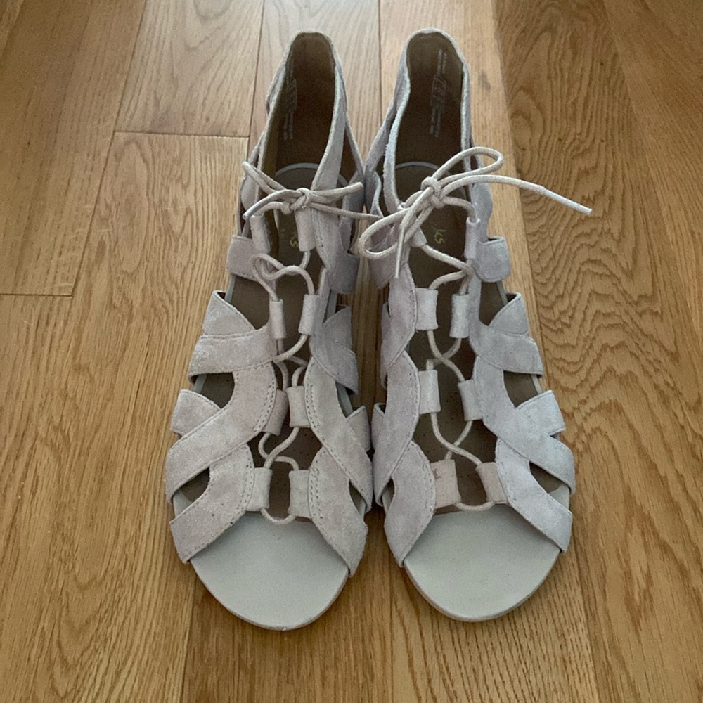 Clarks Wedge Sandals